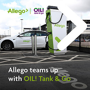 Allego and OIL! tank & go establish first-of-its-kind partnership in Denmark to install ultra-fast charging network; fourteen sites underway and further expansion slated