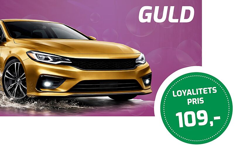 OIL! bilvask - Guld