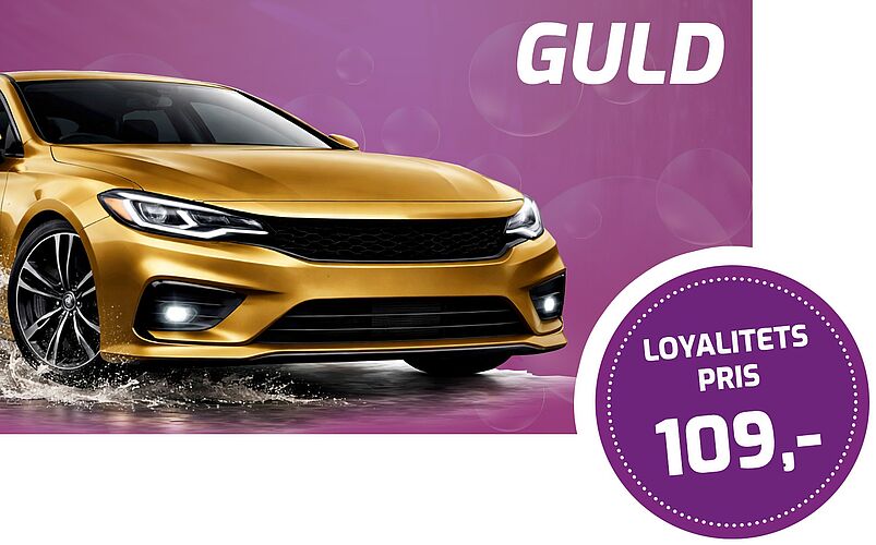 OIL! bilvask - Guld