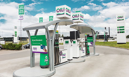 Find din OIL! tank & go tankstation